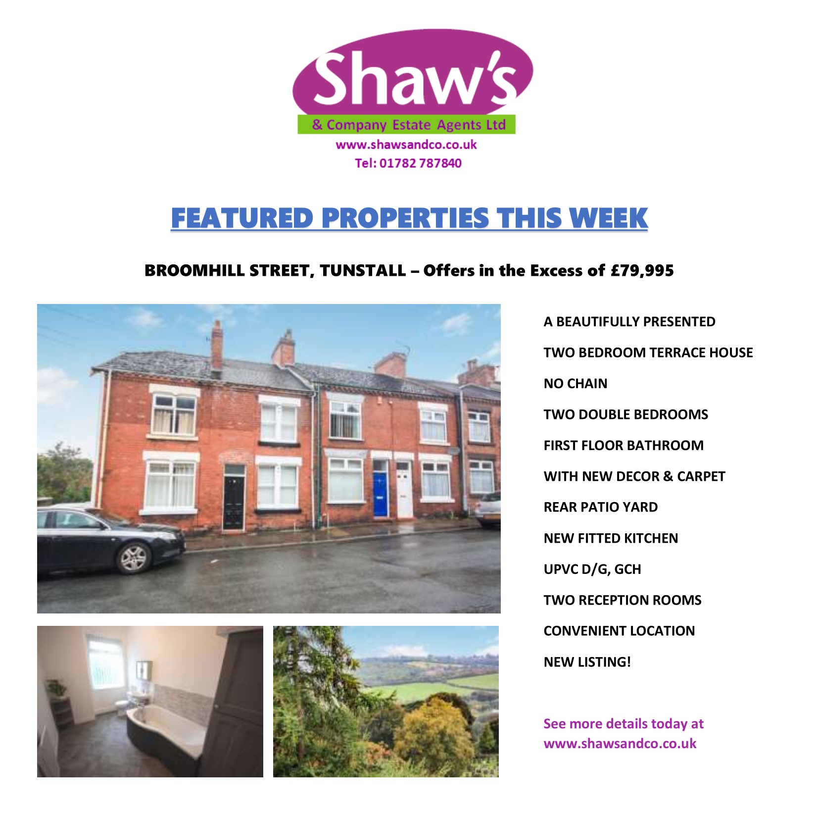 NEW & FEATURED PROPERTIES THIS WEEK!