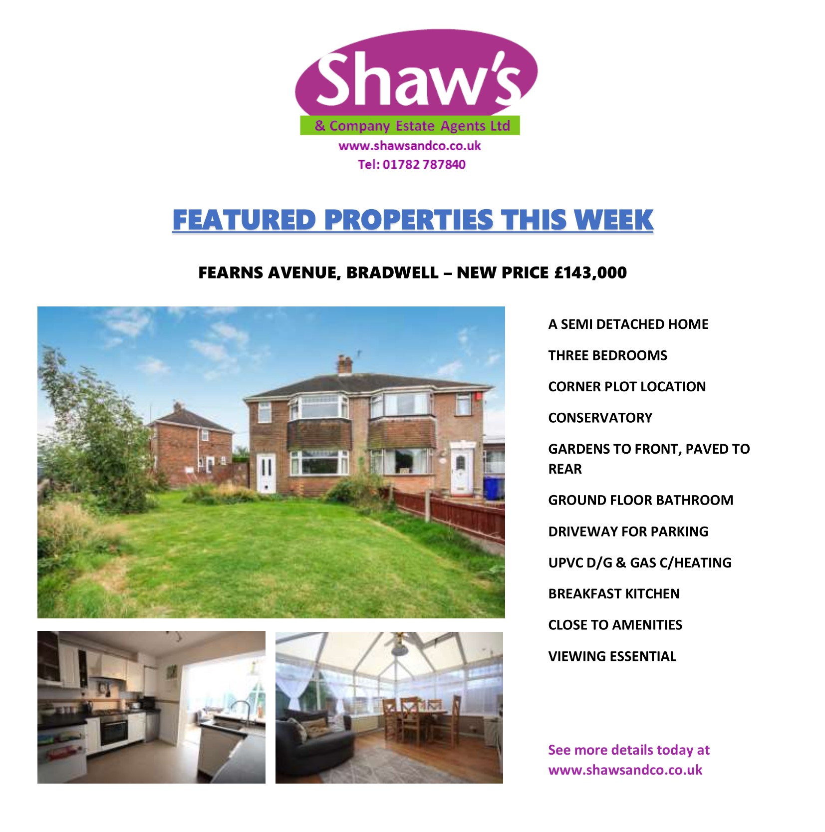 NEW & FEATURED PROPERTIES THIS WEEK!